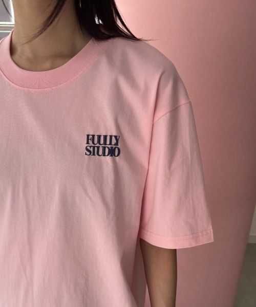 FUULLY STUDIO(フーリィーステューディオ)の「FUULLY STUDIOオリジナルT(Tシャツ/カットソー・レディース・ネイビー/ピンク/ホワイト/ライトイエロー・FREE)」の16枚目の写真
