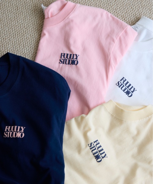 FUULLY STUDIO(フーリィーステューディオ)の「FUULLY STUDIOオリジナルT(Tシャツ/カットソー・レディース・ネイビー/ピンク/ホワイト/ライトイエロー・FREE)」の18枚目の写真