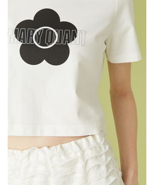 Lily Brown - 完売リリーブラウン×マリークワントコラボTシャツ LILY BROWN×MARY QUANT】グリッターロゴリンガーTシャツ(Tシャツ