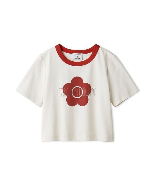 LILY BROWN(リリーブラウン)の「【LILY BROWN×MARY QUANT】グリッターロゴリンガーTシャツ(Tシャツ/カットソー・レディース・ホワイト/レッド・FREE)」の18枚目の写真