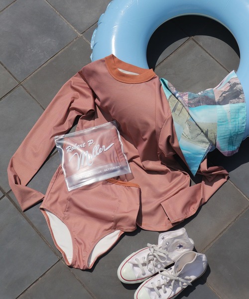 Robert P. Miller / Multi border swim prib rash guard