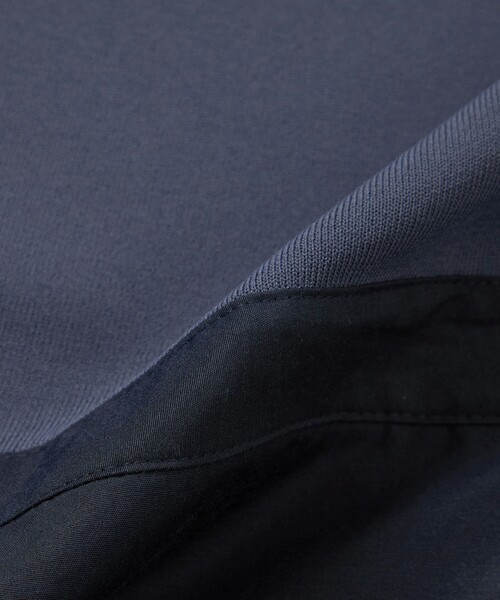 amaca(アマカ)の「布帛コンビニットワンピース(ワンピース・レディース・ベージュ/ダークネイビー・38/40)」の3枚目の写真