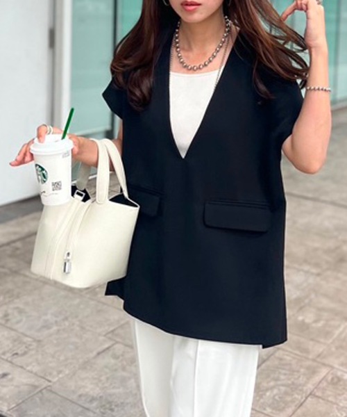 リネンライクフラップポケットプルオーバー Emma Taylor│STYLEDOOR
