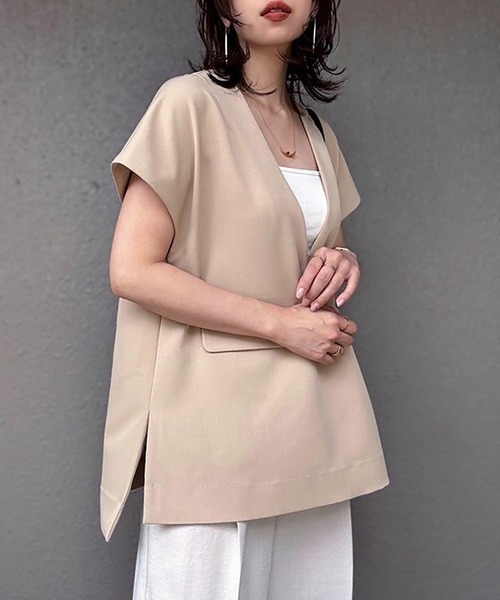 リネンライクフラップポケットプルオーバー Emma Taylor│STYLEDOOR