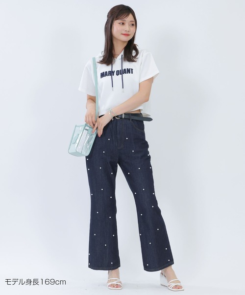マリークヮントパールデニム パンツ MARY QUANT ONLINE SHOP｜マリークヮントオンラインショップ