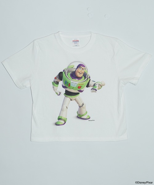 Disney(ディズニー)の「Toy Story / Tee / Buzz Lightyear(Tシャツ/カットソー・メンズ・ホワイト/ブラック・LARGE/MEDIUM/SHORT/X-LARGE)」の3枚目の写真
