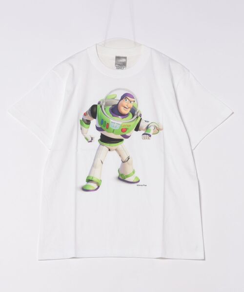 Disney(ディズニー)の「Toy Story / Tee / Buzz Lightyear(Tシャツ/カットソー・メンズ・ホワイト/ブラック・LARGE/MEDIUM/SHORT/X-LARGE)」の5枚目の写真
