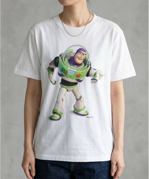 Disney(ディズニー)の「Toy Story / Tee / Buzz Lightyear(Tシャツ/カットソー・メンズ・ホワイト/ブラック・LARGE/MEDIUM/SHORT/X-LARGE)」の8枚目の写真