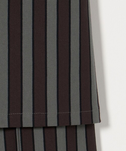 TO UNITED ARROWS（トゥーユナイテッドアローズ）の「【別注】＜CURRENTAGE for TO UNITED ARROWS＞ストライプ パンツ（その他パンツ・レディース・ダークブラウン・FREE）」の14枚目の写真