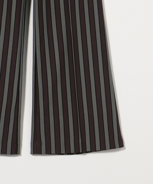 TO UNITED ARROWS（トゥーユナイテッドアローズ）の「【別注】＜CURRENTAGE for TO UNITED ARROWS＞ストライプ パンツ（その他パンツ・レディース・ダークブラウン・FREE）」の15枚目の写真