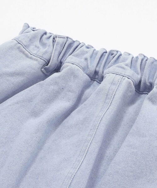 ZIDDY（ジディ）の「チェーン付きショートボトム(130~160cm)（スカート・キッズ・ブルー/グレー・150cm/140cm/130cm/FREE）」の14枚目の写真