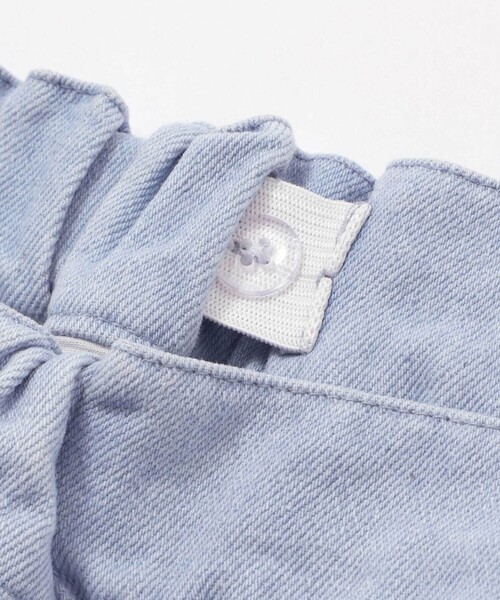 ZIDDY（ジディ）の「チェーン付きショートボトム(130~160cm)（スカート・キッズ・ブルー/グレー・150cm/140cm/130cm/FREE）」の16枚目の写真