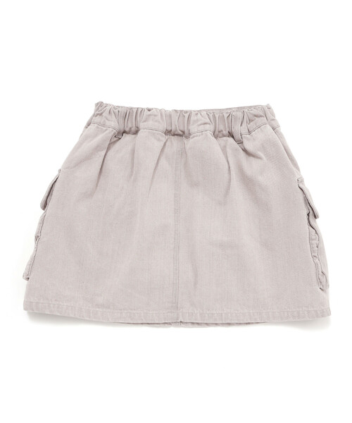 ZIDDY（ジディ）の「チェーン付きショートボトム(130~160cm)（スカート・キッズ・ブルー/グレー・150cm/140cm/130cm/FREE）」の19枚目の写真