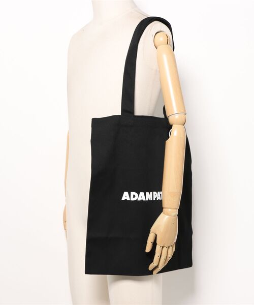 ADAM PATEK(アダムパテック)の「【ADAMPATEK】basic logo daily tote/ベーシックロゴデイリートート(AP2519039)(トートバッグ・レディース・ブラック・FREE)」の11枚目の写真