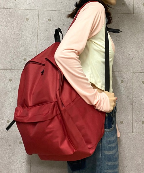 NANEA(ナネア)の「サイドポケットリュックサック(バックパック/リュック・レディース・ブラック/ボルドー/ホワイト・フリー)」の19枚目の写真