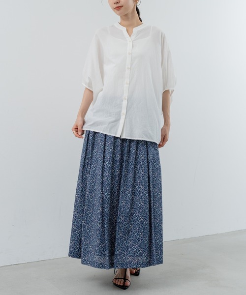 refinedworks（リファインドワークス）の「【refinedworks】体型カバー も叶う リラックス シャツ（シャツ/ブラウス・レディース・ホワイト/オレンジ/ブラック・FREE）」の17枚目の写真