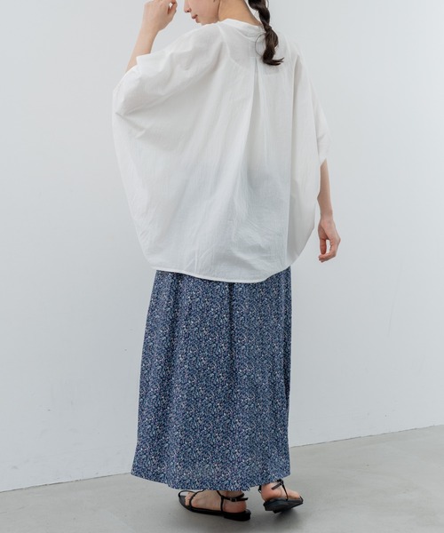 refinedworks（リファインドワークス）の「【refinedworks】体型カバー も叶う リラックス シャツ（シャツ/ブラウス・レディース・ホワイト/オレンジ/ブラック・FREE）」の20枚目の写真