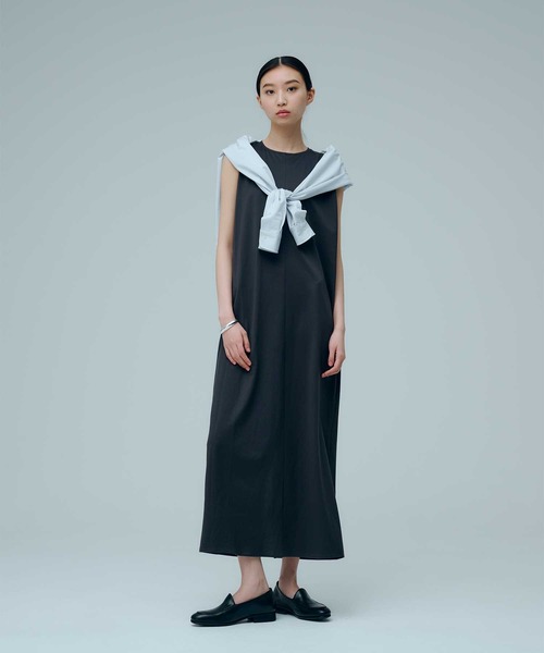 KANEMASA PHIL.(カネマサフィル)の「【KANEMASA PHIL./カネマサフィル】別注 46G dress/Iラインロングノースリーブワンピース(ワンピース・レディース・イエロー/ブラウン/ブラック/ブルー・SMALL/MEDIUM)」の5枚目の写真