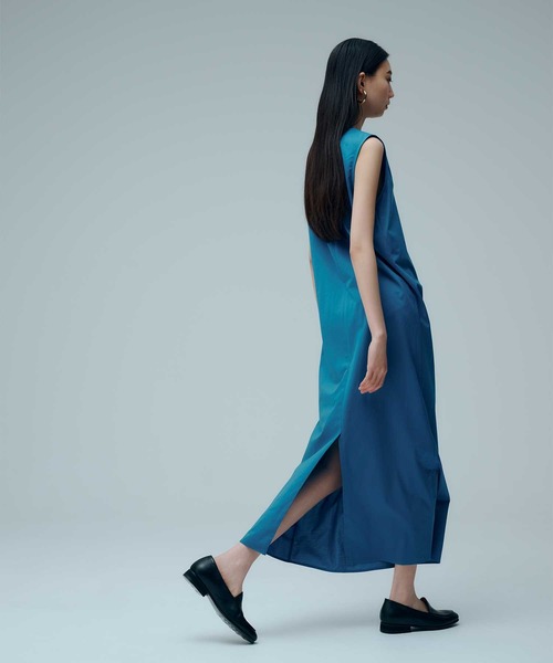 KANEMASA PHIL.(カネマサフィル)の「【KANEMASA PHIL./カネマサフィル】別注 46G dress/Iラインロングノースリーブワンピース(ワンピース・レディース・イエロー/ブラウン/ブラック/ブルー・SMALL/MEDIUM)」の7枚目の写真