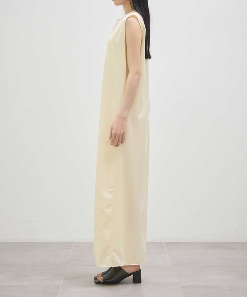 KANEMASA PHIL.(カネマサフィル)の「【KANEMASA PHIL./カネマサフィル】別注 46G dress/Iラインロングノースリーブワンピース(ワンピース・レディース・イエロー/ブラウン/ブラック/ブルー・SMALL/MEDIUM)」の10枚目の写真