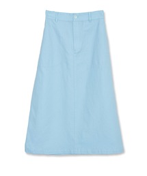 美品LA MARINE FRANCAISE マリンフラセーズ　インディゴスカート 美品LA MARINE FRANCAISE マリンフラセーズ インディゴスカート
