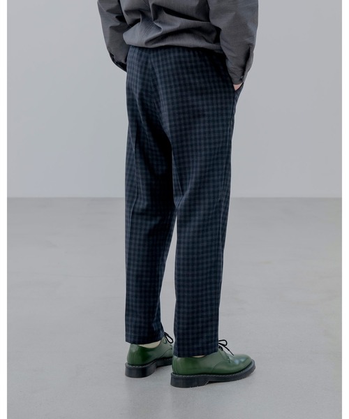 STRETCH WOOL SIDE POCKET TAPERED PANTS（その他パンツ）｜uniform