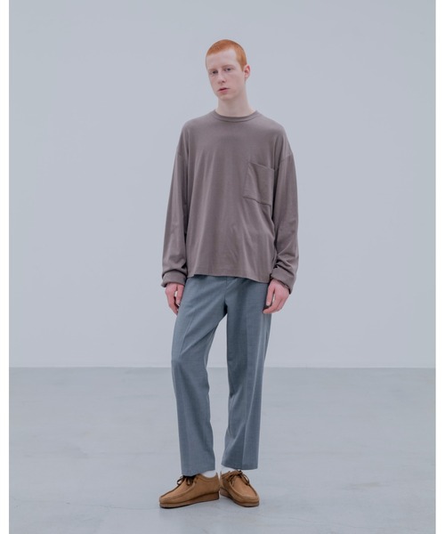 STRETCH WOOL SIDE POCKET TAPERED PANTS（その他パンツ）｜uniform