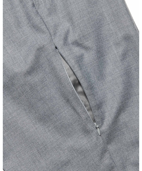 uniform experiment（ユニフォームエクスペリメント）の「STRETCH WOOL SIDE POCKET TAPERED PANTS（その他パンツ・メンズ・ブラック/グレー/グリーン/ネイビー・4/3/2/1）」の11枚目の写真