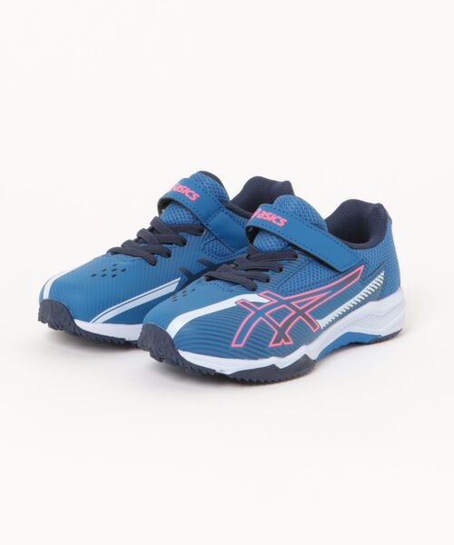 ASICS(アシックス)の「【asics】LAZERBEAM SK-MG-B(スニーカー・キッズ・ブラック×ホワイト/ブルー/イエロー・19.0cm/20.0cm/21.0cm/21.5cm/22.0cm/22.5cm/23.0cm/23.5cm/24.0cm/24.5cm/25.0cm)」の2枚目の写真