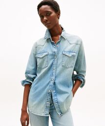 TOMMY HILFIGER | デニムリラックスシャツ(シャツ/ブラウス)