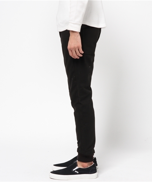 VENCEEXCHANGE（ヴァンスエクスチェンジ）の「ウール ジョガーパンツ10L       （その他パンツ・メンズ・ブラック/チャコールグレー・LARGE/MEDIUM）」の3枚目の写真