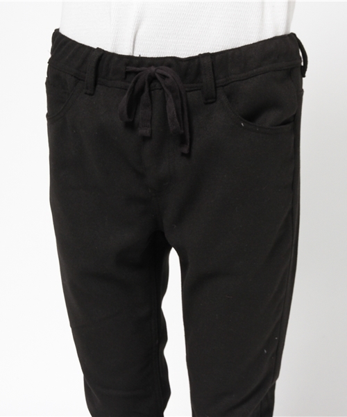 VENCEEXCHANGE（ヴァンスエクスチェンジ）の「ウール ジョガーパンツ10L       （その他パンツ・メンズ・ブラック/チャコールグレー・LARGE/MEDIUM）」の6枚目の写真