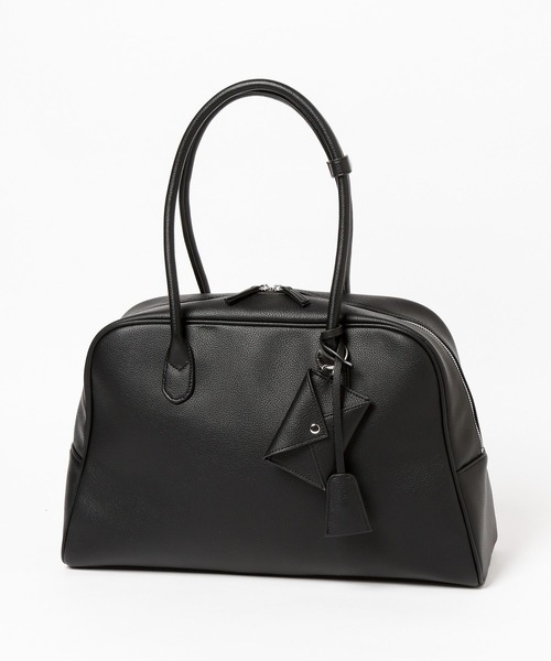 LOWRYS FARM（ローリーズファーム）の「チャームツキＢＩＧボストン　581122（ショルダーバッグ・レディース・ブラック/ブラウン・FREE）」の9枚目の写真