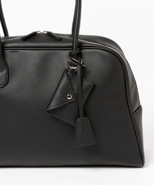 LOWRYS FARM（ローリーズファーム）の「チャームツキＢＩＧボストン　581122（ショルダーバッグ・レディース・ブラック/ブラウン・FREE）」の13枚目の写真