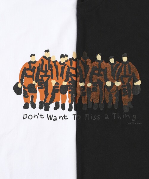 cotton pan（コットンパン）の「COTTON PAN/コットンパン スタンバーオイル フロントプリントTシャツ / CP25AW-FH001（Tシャツ/カットソー・メンズ・ブラック/ホワイト・L/M）」の22枚目の写真