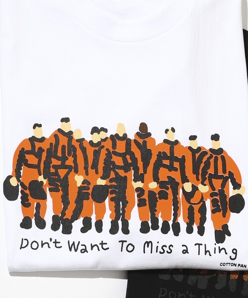 cotton pan（コットンパン）の「COTTON PAN/コットンパン スタンバーオイル フロントプリントTシャツ / CP25AW-FH001（Tシャツ/カットソー・メンズ・ブラック/ホワイト・L/M）」の20枚目の写真