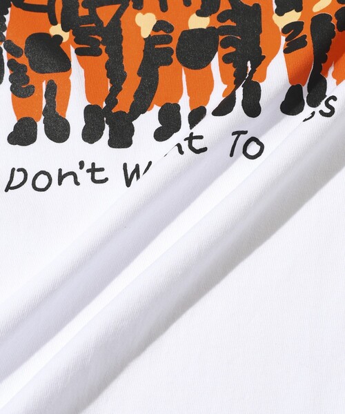 cotton pan（コットンパン）の「COTTON PAN/コットンパン スタンバーオイル フロントプリントTシャツ / CP25AW-FH001（Tシャツ/カットソー・メンズ・ブラック/ホワイト・L/M）」の19枚目の写真