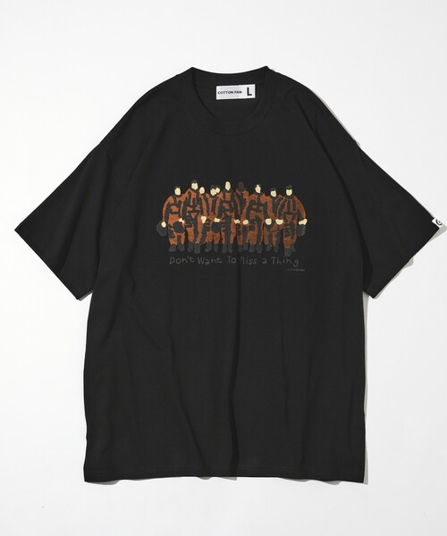 cotton pan（コットンパン）の「COTTON PAN/コットンパン スタンバーオイル フロントプリントTシャツ / CP25AW-FH001（Tシャツ/カットソー・メンズ・ブラック/ホワイト・L/M）」の18枚目の写真