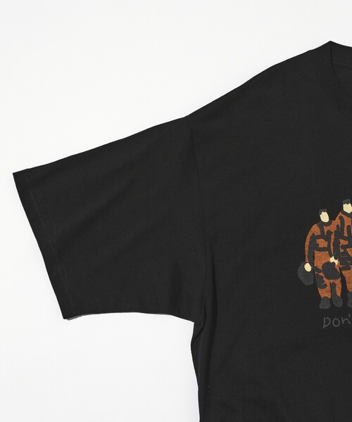 cotton pan（コットンパン）の「COTTON PAN/コットンパン スタンバーオイル フロントプリントTシャツ / CP25AW-FH001（Tシャツ/カットソー・メンズ・ブラック/ホワイト・L/M）」の16枚目の写真