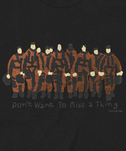 cotton pan（コットンパン）の「COTTON PAN/コットンパン スタンバーオイル フロントプリントTシャツ / CP25AW-FH001（Tシャツ/カットソー・メンズ・ブラック/ホワイト・L/M）」の12枚目の写真