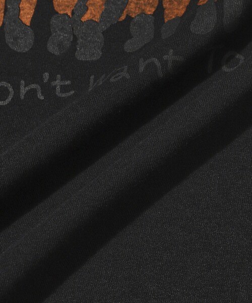 cotton pan（コットンパン）の「COTTON PAN/コットンパン スタンバーオイル フロントプリントTシャツ / CP25AW-FH001（Tシャツ/カットソー・メンズ・ブラック/ホワイト・L/M）」の11枚目の写真