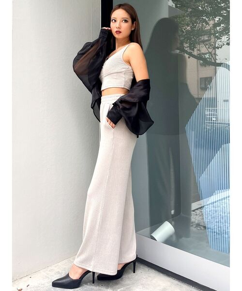 GYDA(ジェイダ)の「SHEERショートシャツ(シャツ/ブラウス・レディース・オフホワイト・FREE)」の22枚目の写真