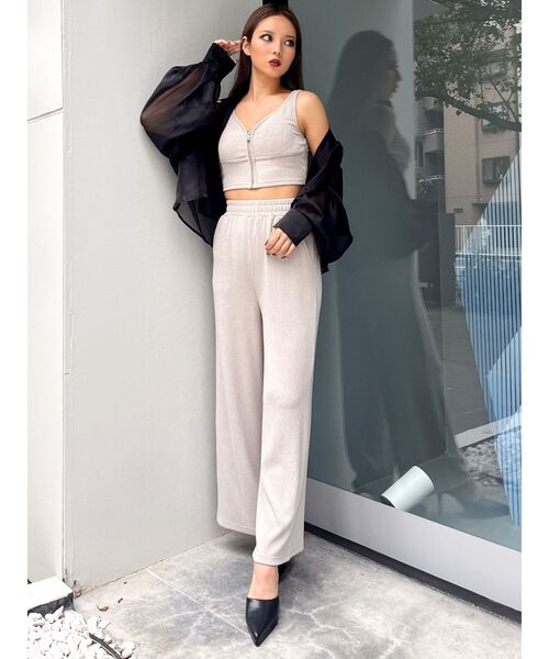 GYDA(ジェイダ)の「SHEERショートシャツ(シャツ/ブラウス・レディース・オフホワイト・FREE)」の21枚目の写真