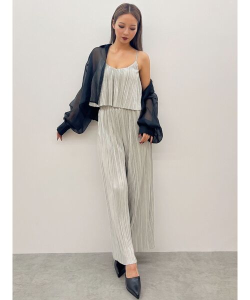GYDA(ジェイダ)の「SHEERショートシャツ(シャツ/ブラウス・レディース・オフホワイト・FREE)」の14枚目の写真