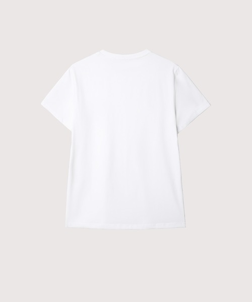 LA POMME petit(ラポミ・プチ)の「PETIT Cachet T(Tシャツ/カットソー・レディース・ブラック/パープル/ピンク・SMALL/MEDIUM/LARGE)」の4枚目の写真