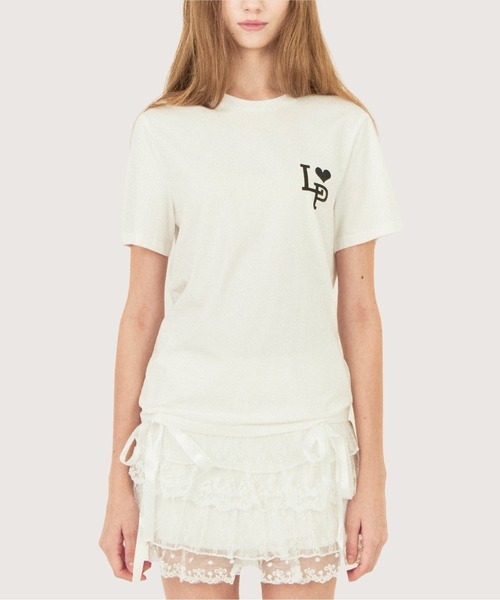 LA POMME petit(ラポミ・プチ)の「PETIT Cachet T(Tシャツ/カットソー・レディース・ブラック/パープル/ピンク・SMALL/MEDIUM/LARGE)」の10枚目の写真