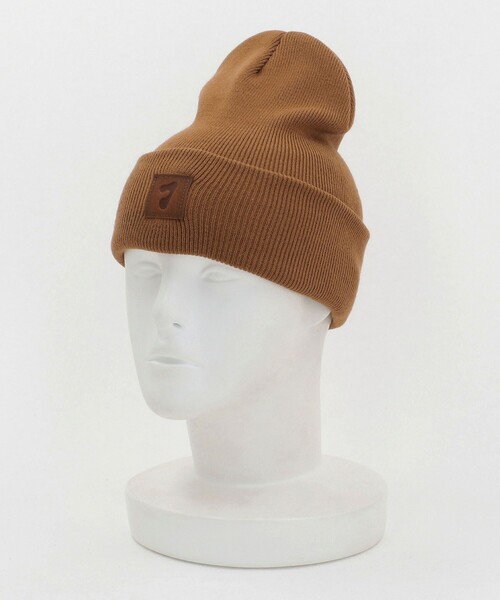 Jieda（ジエダ）の「＜JieDa＞パッチ ニット キャップ（ニットキャップ/ビーニー・メンズ・ブラウン系/ブラック・FREE）」の8枚目の写真