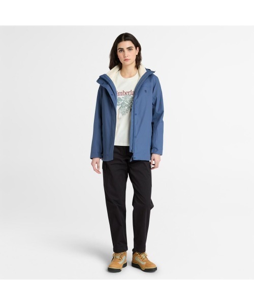 Timberland(ティンバーランド)の「半袖 グラフィック Tシャツ レディース(Tシャツ/カットソー・レディース・ライトホワイト・LARGE/MEDIUM/SMALL)」の1枚目の写真