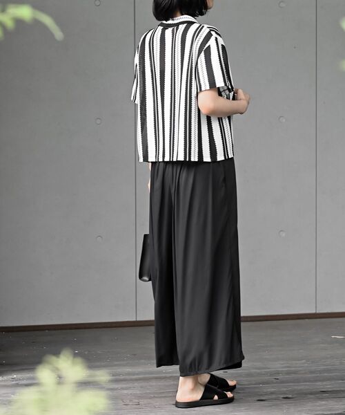 rps（アールピーエス）の「ビスコースプリントパンツ（その他パンツ・レディース・ブラック系その他2/ブラック系その他3/グレー/ブラック/ネイビー・フリー）」の13枚目の写真