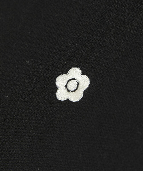 専用です　マリクワ　ロゴ刺繍 裏起毛スウェット　グレー・ブラック2点セット　新品 セール】MARY QUANT × PUBLUX/マリークワント ワンポイント ロゴ刺繍